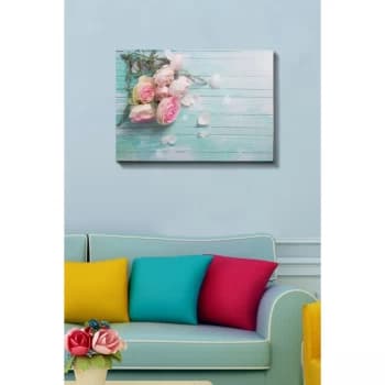 Kanvas Tablo (50 x 70) - 173 Multicolor Decorative Canvas Painting