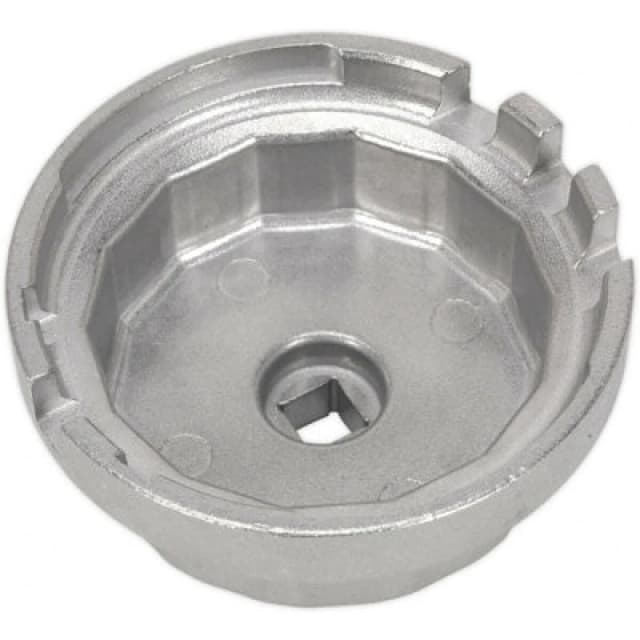 Loops 64.5mm Oil Filter Cap Wrench For Toyota/Lexus - 3/8" Sq Drive - Aluminium Alloy Multi