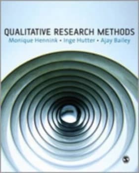 Qualitative Research Methods by Monique Hennink Book