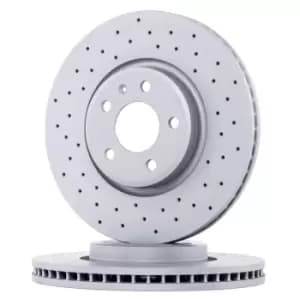 ZIMMERMANN Brake disc 100.3355.52 Brake rotor,Brake discs AUDI,A4 Avant (8K5, B8),A6 Avant (4G5, 4GD, C7),Q5 (8RB),A4 Limousine (8K2, B8)