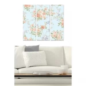MDF51382803 Multicolor Decorative MDF Painting (3 Pieces)