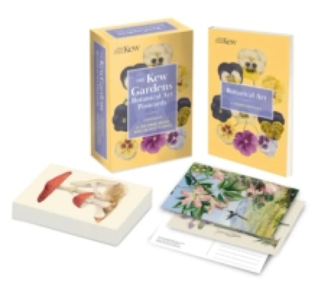 The Kew Gardens Botanical Art Postcards : Contains a 128-page Book and 50 Postcards Paperback / softback
