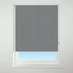 Universal Texture Stripe Charcoal Roller Blind Charcoal