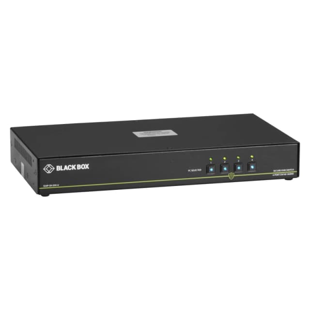 Black Box SECURE . SH. 4-PORT. DVI-I. USB KVM switch