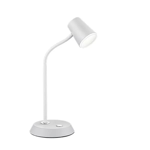 Narcos Modern Desk Task Lamp White Matt 3000K