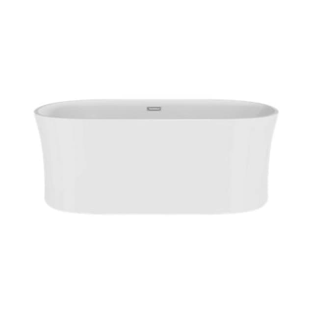 BALTERLEY Contemporary White Curved Freestanding Bath from Balterley 1600mm x 780mm BBFS163