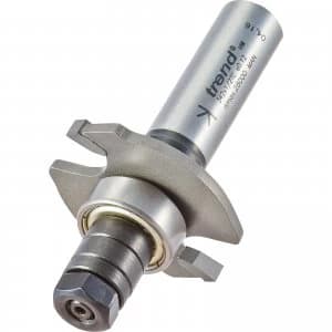 Trend Bearing Guided Biscuit Jointer Set 40mm 4mm 1/2"