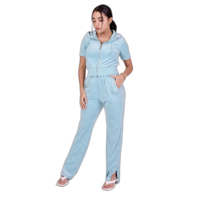 Project X Paris Loose-fitting velvet Trousers For Her Project X Paris Bleu Female XS