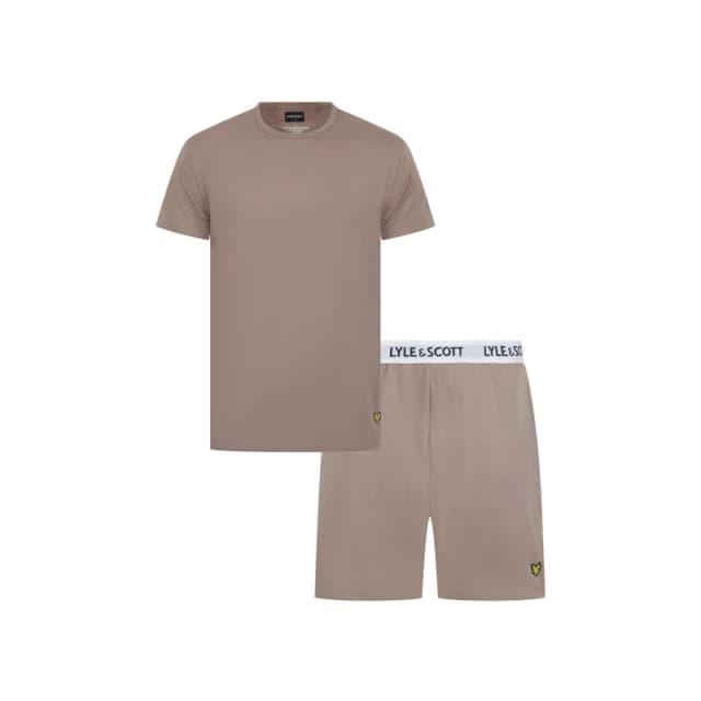 Lyle and Scott Lyle Jrsy Lounge Set Sn63 Driftwood male M