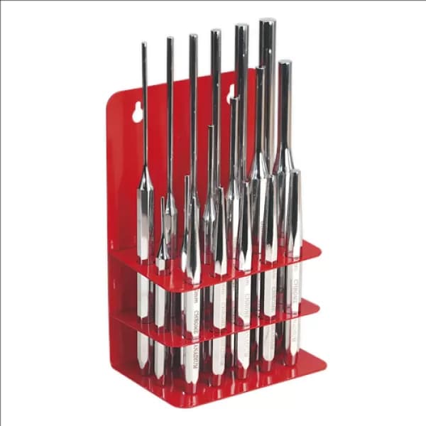 Genuine SEALEY AK9130 Punch Set 17pc