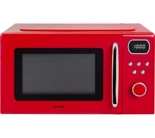 ABODE AMD2004R/01 Solo Microwave - Red, Red 5056233839578