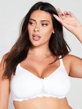 Playtex Flower Elegance Spacer Non-Wire Bra - White