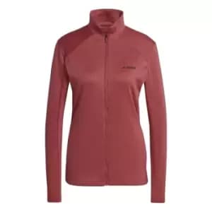 adidas MT Fleece Jacket Womens - Red