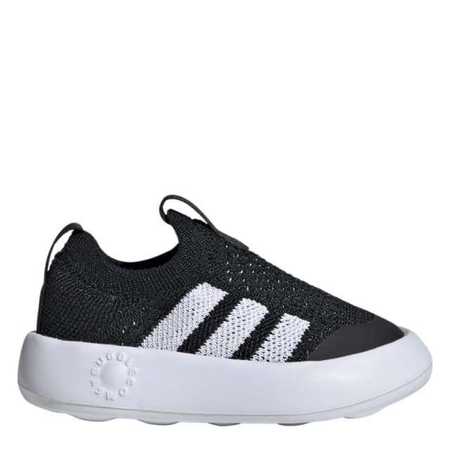 adidas Bubblecomfy Shoes Infants Black/White male C6 (23)