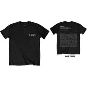 The 1975 - ABIIOR Wecome Welcome Version 2. Mens Medium T-Shirt - Black