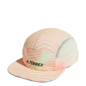 adidas Terrex AEROREADY Five-Panel Graphic Cap Womens - Almost Lime / Acid Red