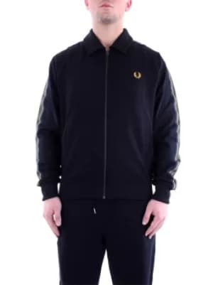FRED PERRY With zip Men Black