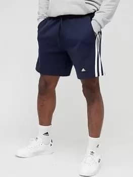 adidas Future Icons 3 Bar Shorts - Navy Size XS Men