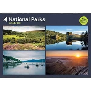 NATIONAL PARKS A4 CALENDAR 2021 Paperback 2020