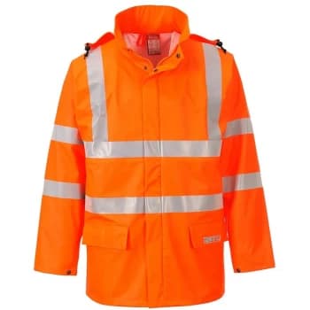 Portwest - FR41ORRM - sz M Sealtex Flame Hi-Vis Jacket - Orange