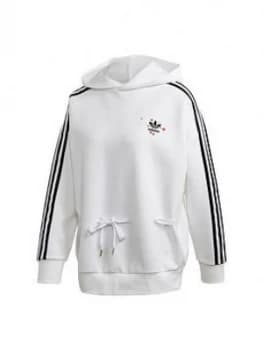 Adidas Originals Pullover Hoodie - White