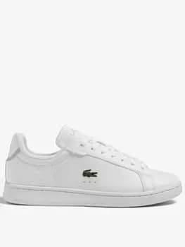 Lacoste Carnaby Pro Bl 23 Trainers - White, Size 2 Older