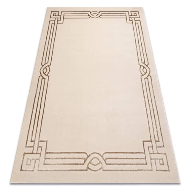 RugsX Allure Rug in Beige Size: 80cm x 150cm Beige Unisex 80cm x 150 cm