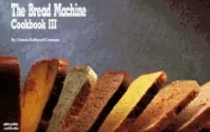 bread machine cookbook iii