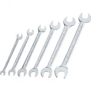 Elora 6 Piece Long Open End Spanner Set