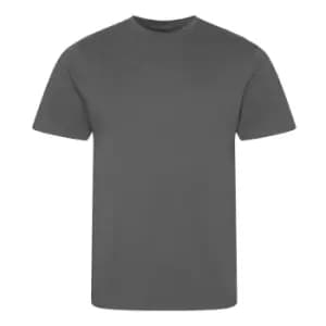 Ecologie Mens Organic Cascades T-Shirt (L) (Charcoal)