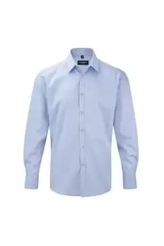 Herringbone Long Sleeve Work Shirt