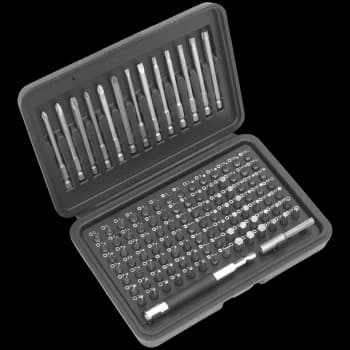 Siegen 113 Piece Mixed Screwdriver Bit Set