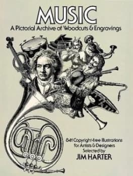 Music a pictorial archive of woodcuts & engravings by Jim Harter