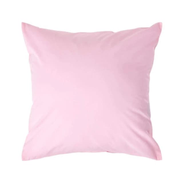 Homescapes Continental Egyptian Cotton Pillowcase 200 TC, 40 x 40cm Pink