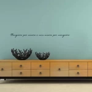 YS4-01 Black Decorative Wall Sticker