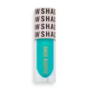 Makeup Revolution Shadow Bomb Cream Eyeshadow 4.6ml (Various Shades) - Obsessed Teal
