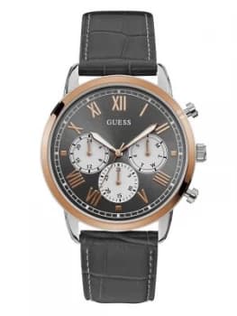 Guess Croc-Look Multi-Function Watch