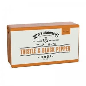 Scottish Fine Soaps Thistle & Black Pepper Body Bar 220g