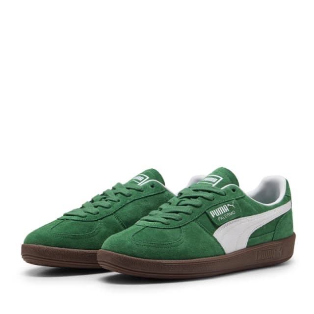 Puma PUMA Palermo Mens Trainers Green/Gum male 9.5 (44)