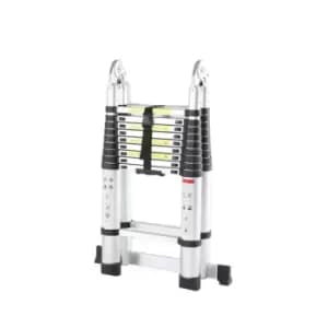 Groundlevel Telescopic Folding Garden Ladder - 3M