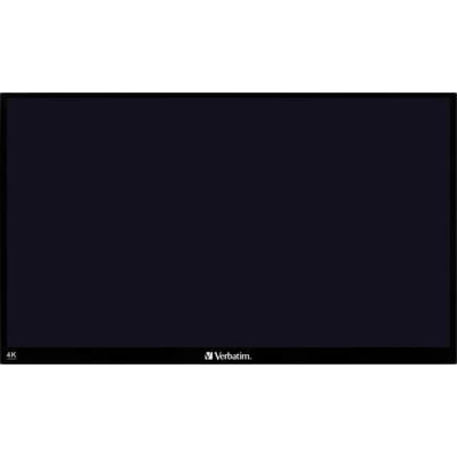 Verbatim Verbatim PMT-15-4K Touch Screen EEC: A (A - G) 39.6cm (15.6 inch) 3840 x 2160 p 16:9 10 ms USB C , USB type A, HDMI , Audio stereo (3.5mm j