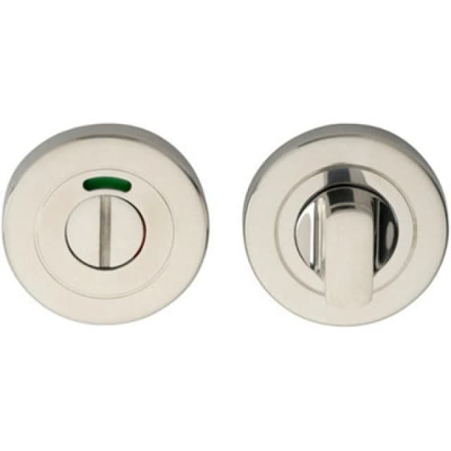 Loops Thumbturn Lock And Release Handle With Indicator Concealed Fix Bright Steel Metallics unisex