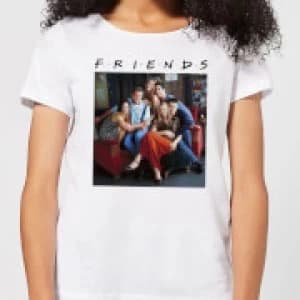 Friends Classic Character Womens T-Shirt - White - 3XL