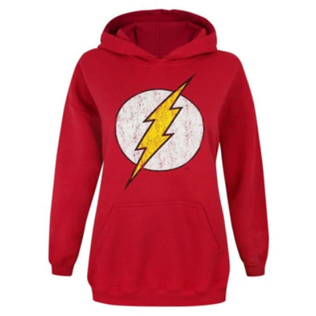 DC Comics Hoodie Red female