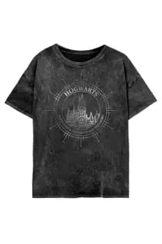 Hogwarts Constellation Acid Wash T-Shirt