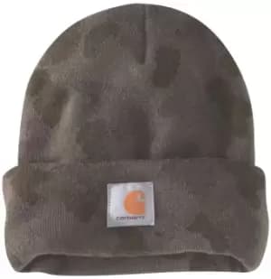 Carhartt Camo Watch Beanie, green-brown, green-brown, Size One Size