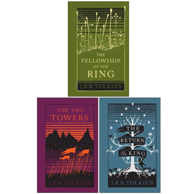 Lord of the Rings by J.R.R. Tolkien 3 Books Collection Set - Fiction - Hardback J.R.R. Tolkien Books