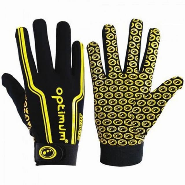 Optimum Velocity Rugby Glove in Yellow Size: XL Yellow Unisex XL