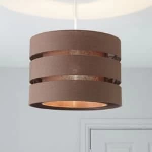 Colours Trio Brown 3 Tier Light Shade D350mm