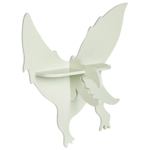 Beliani Wall Shelf Durango Light Green